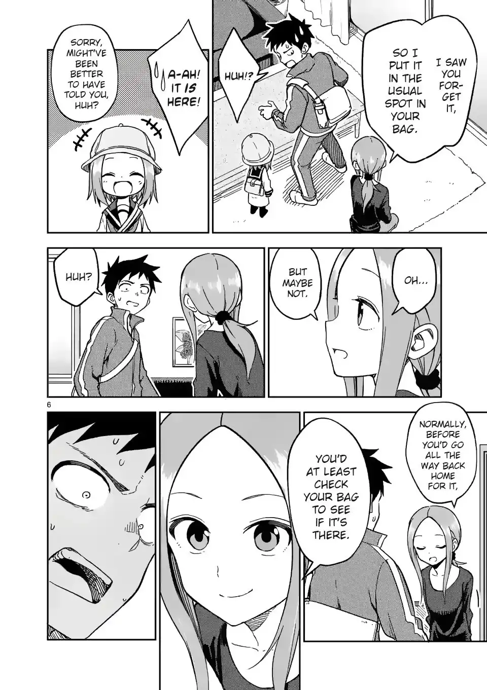 Karakai Jouzu no (Moto) Takagi-san Chapter 179 6